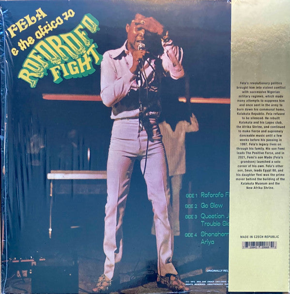 Music Of Fela - Roforofo Fight | Mint (M) Mint (M) Get Cheap Vinyl