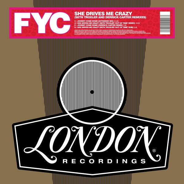 She Drives Me Crazy (Derrick Carter And Seth Troxler Remixes) | Get Cheap Vinyl