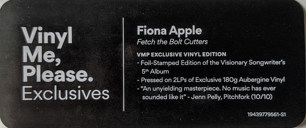 Fetch The Bolt Cutters | Mint (M) Mint (M) Get Cheap Vinyl