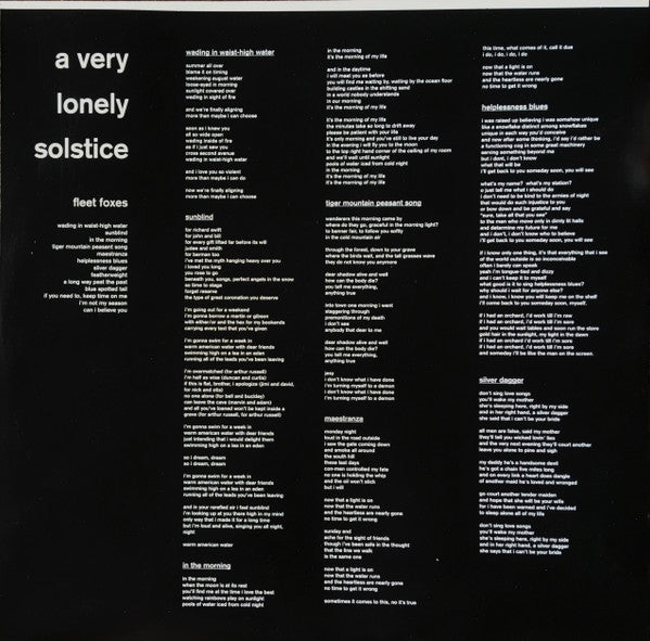 A Very Lonely Solstice | Mint (M) Mint (M) Get Cheap Vinyl
