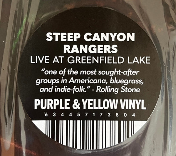 Live At Greenfield Lake (PURPLE + YELLOW VINYL) | Mint (M) Mint (M) Get Cheap Vinyl