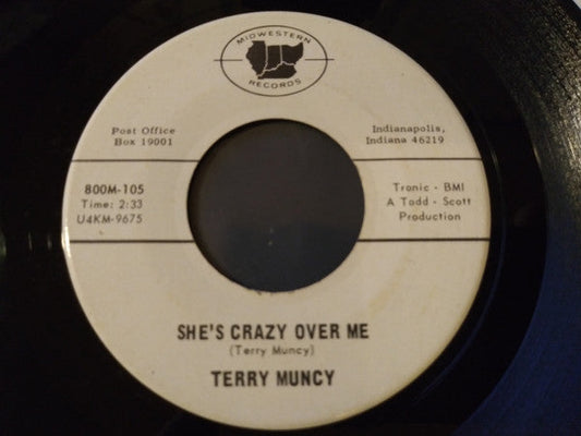 She's Crazy Over Me (7" VINYL) | Mint (M) Generic Get Cheap Vinyl