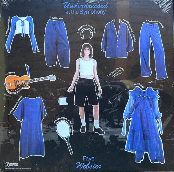 Underdressed At The Symphony (BLUE BLOB VINYL) | Mint (M) Mint (M) Get Cheap Vinyl