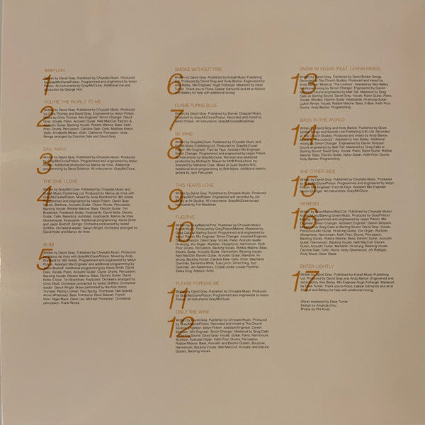 The Best Of David Gray (BEST BUY EXCLUSIVE | ORANGE VINYL) | Mint (M) Mint (M) Get Cheap Vinyl