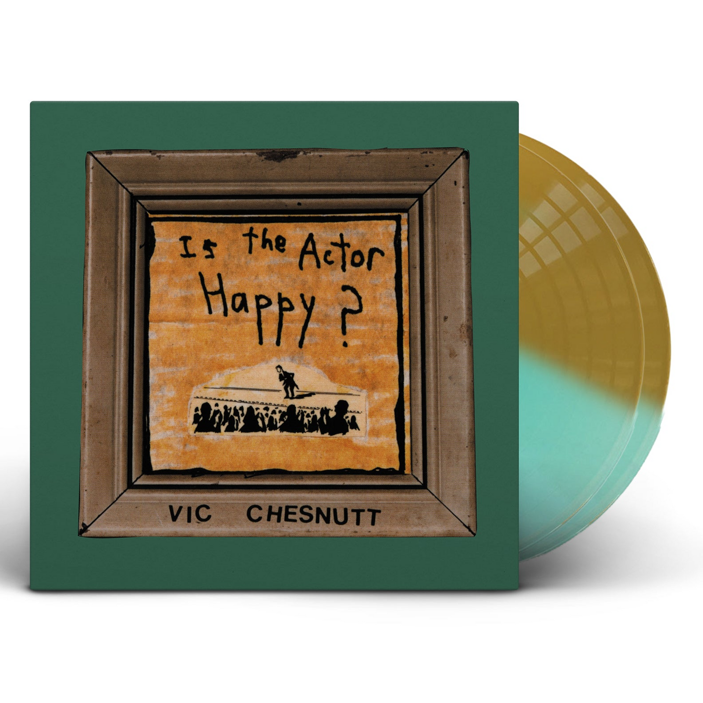 Is The Actor Happy? (SEAGLASS & GOLD SPLIT VINYL) | Mint (M) Mint (M) Get Cheap Vinyl