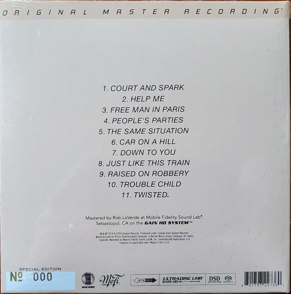 Court and Spark (SACD) | Mint (M) Mint (M) Get Cheap Vinyl