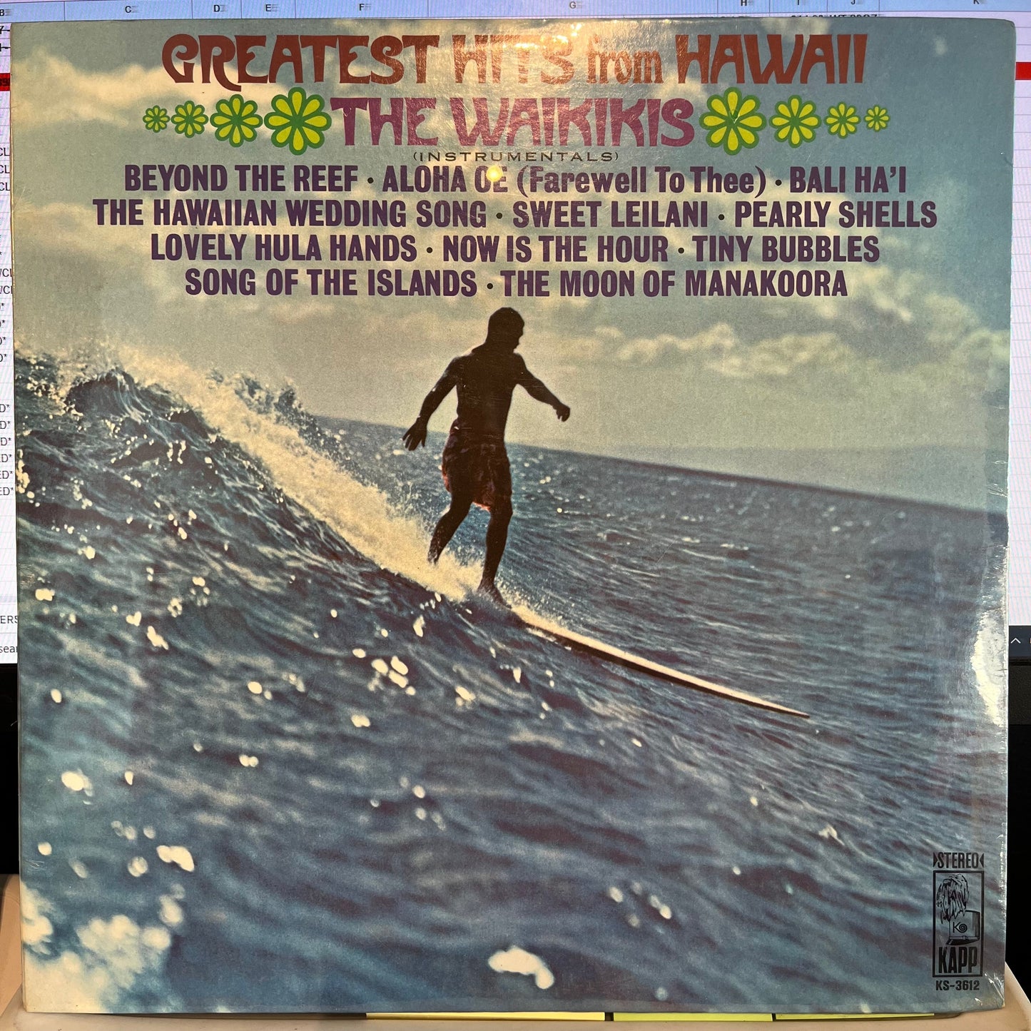 Greatest Hits From Hawaii (Instrumentals) *SEALED* | Mint (M) Mint (M) Get Cheap Vinyl