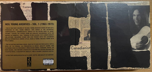 Neil Young Archives - Vol. I (1963-1972)(CD BOX) | Mint (M) Mint (M) Get Cheap Vinyl