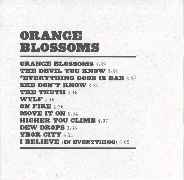 Orange Blossoms (CD) | Mint (M) Mint (M) Get Cheap Vinyl