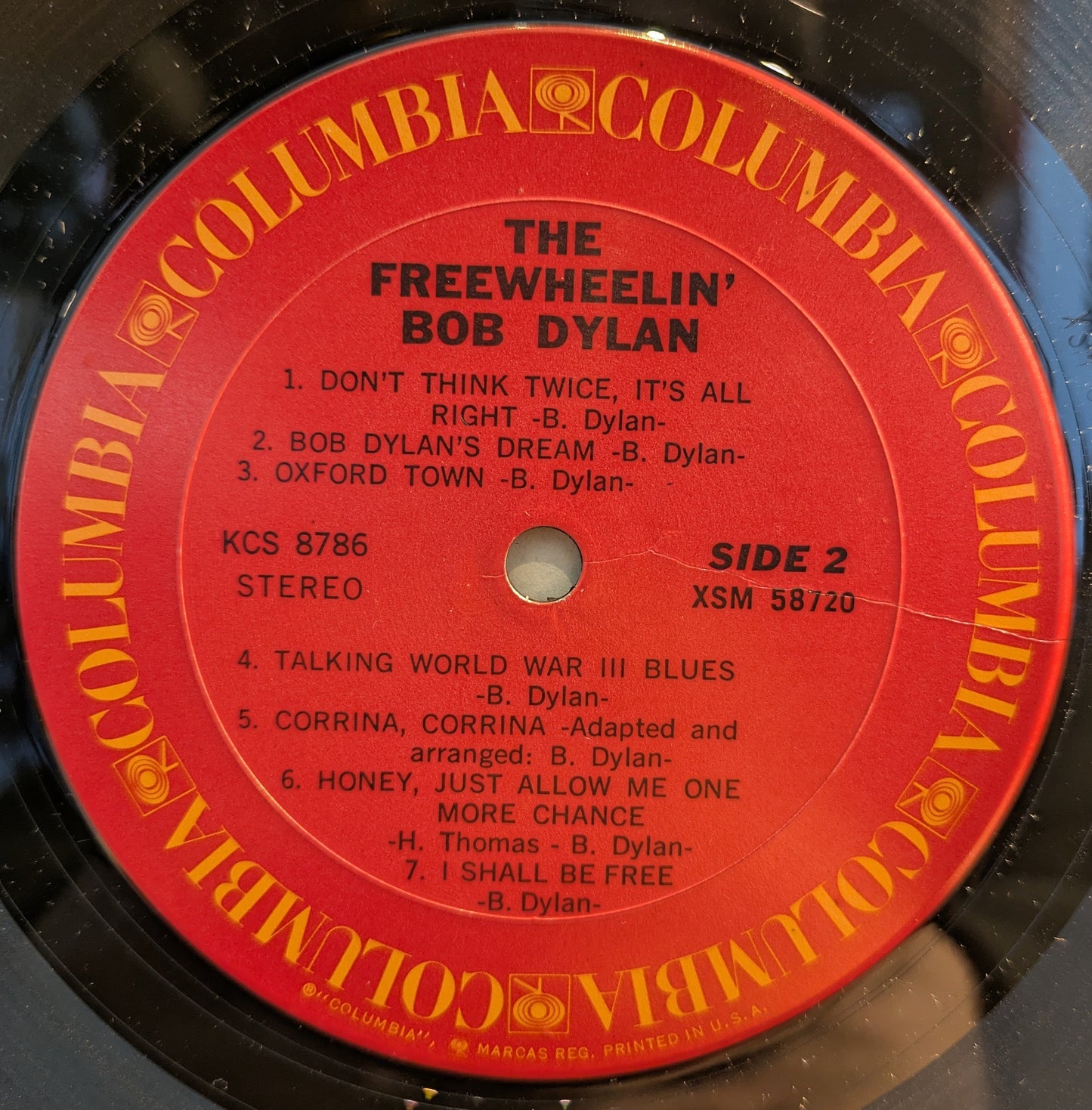 The Freewheelin' Bob Dylan (VINYL) | Excellent+ (EX+) Very Good Plus (VG+) Get Cheap Vinyl