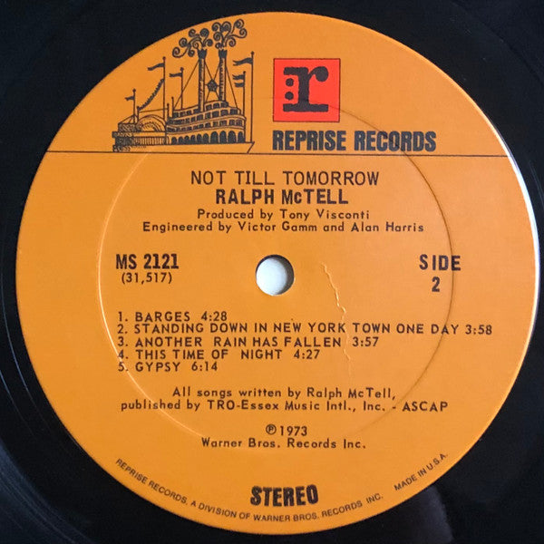Not Till Tomorrow | Excellent (EX) Excellent (EX) Get Cheap Vinyl