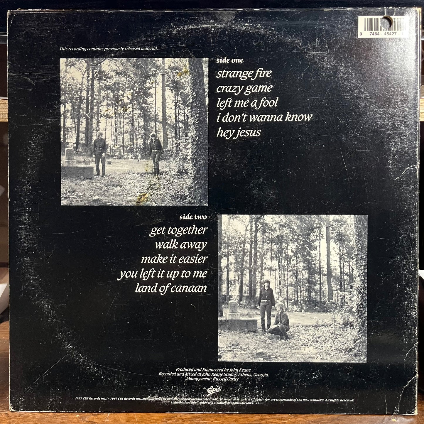 Strange Fire (LP) | Excellent+ (EX+) Very Good (VG) Get Cheap Vinyl