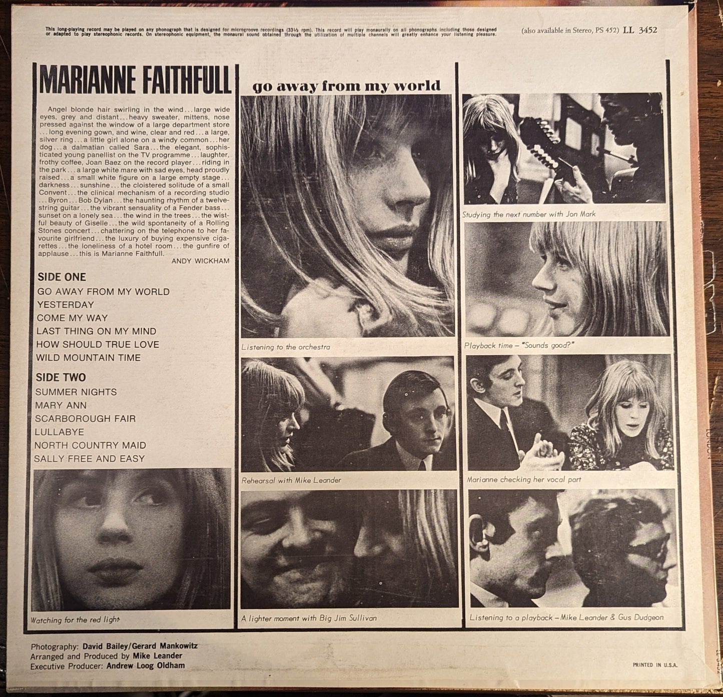 Go Away From My World *MONO* | Excellent (EX) Near Mint (NM) Get Cheap Vinyl