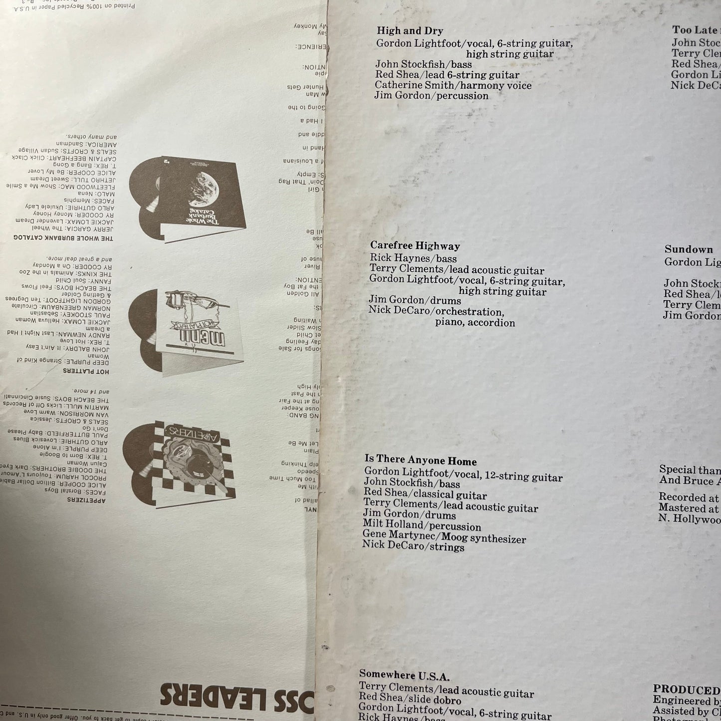 Sundown (VINYL) | Excellent (EX) Excellent (EX) Get Cheap Vinyl