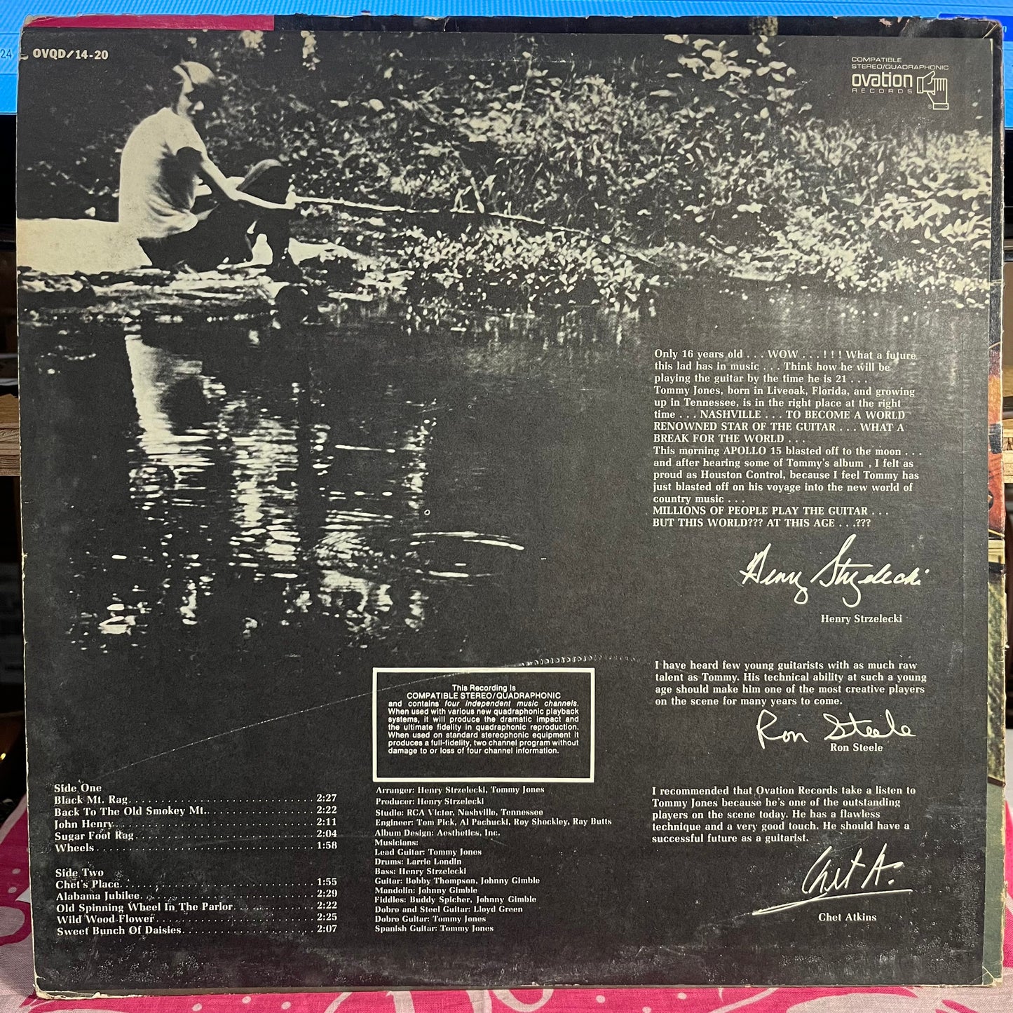 Tommy's Place *PROMO/QUAD* | Excellent (EX) Good Plus (G+) Get Cheap Vinyl