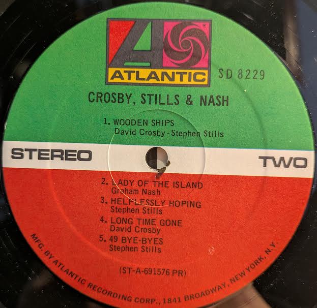 Crosby, Stills & Nash (VINYL) | Excellent (EX) Near Mint (NM) Get Cheap Vinyl