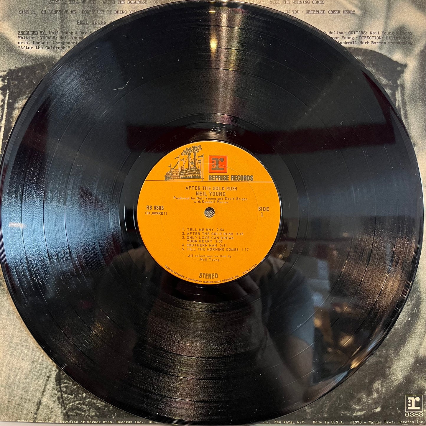 After The Gold Rush *PITMAN* | Excellent (EX) Near Mint (NM) Get Cheap Vinyl
