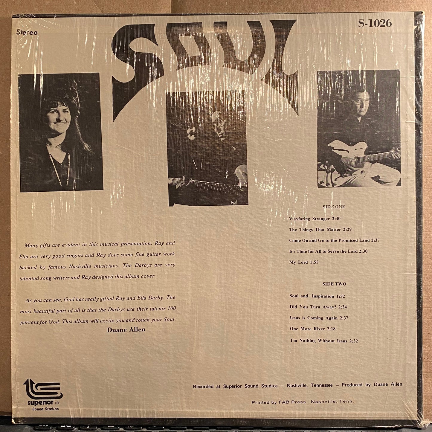 Soul | Good Plus (G+) Near Mint (NM) Get Cheap Vinyl
