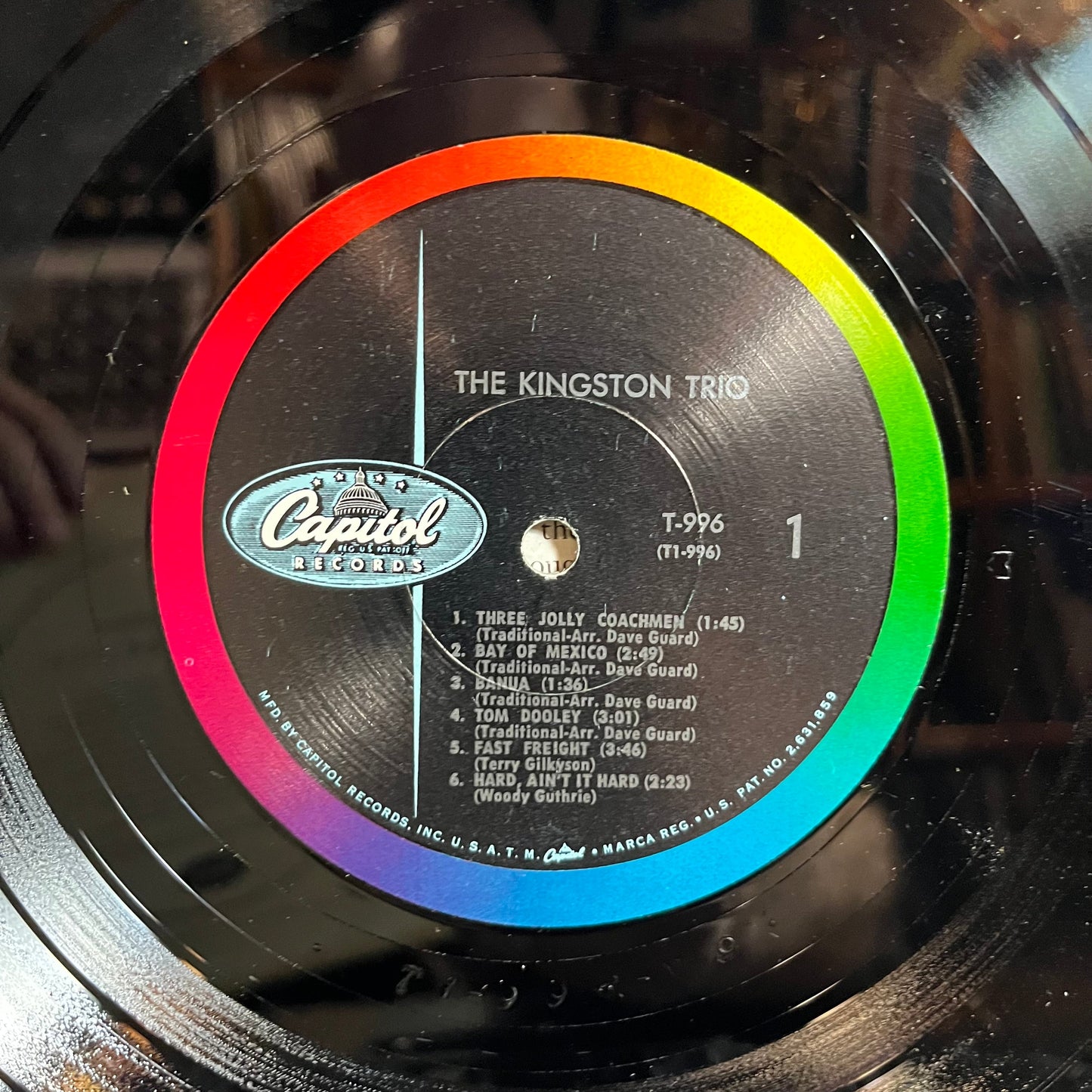 The Kingston Trio (VINYL) | Near Mint- (NM-) Near Mint- (NM-) Get Cheap Vinyl