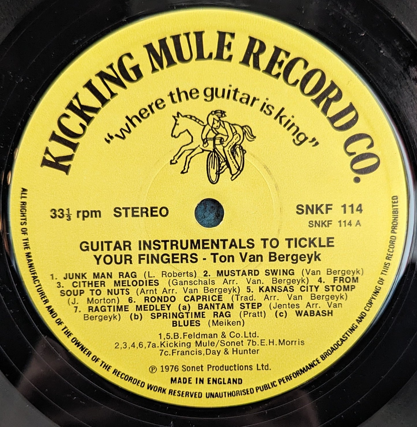 Guitar Instrumentals To Tickle Your Fingers | Near Mint (NM) Near Mint (NM) Get Cheap Vinyl