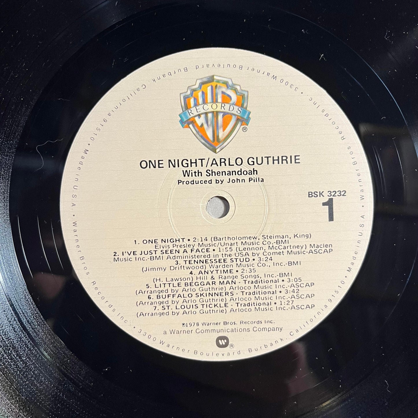 One Night | Near Mint (NM) Excellent (EX) Get Cheap Vinyl