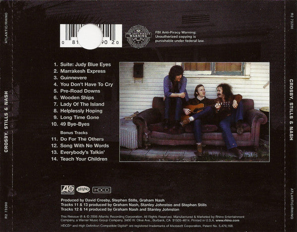 Crosby, Stills & Nash (CD) | Near Mint (NM) Near Mint (NM) Get Cheap Vinyl