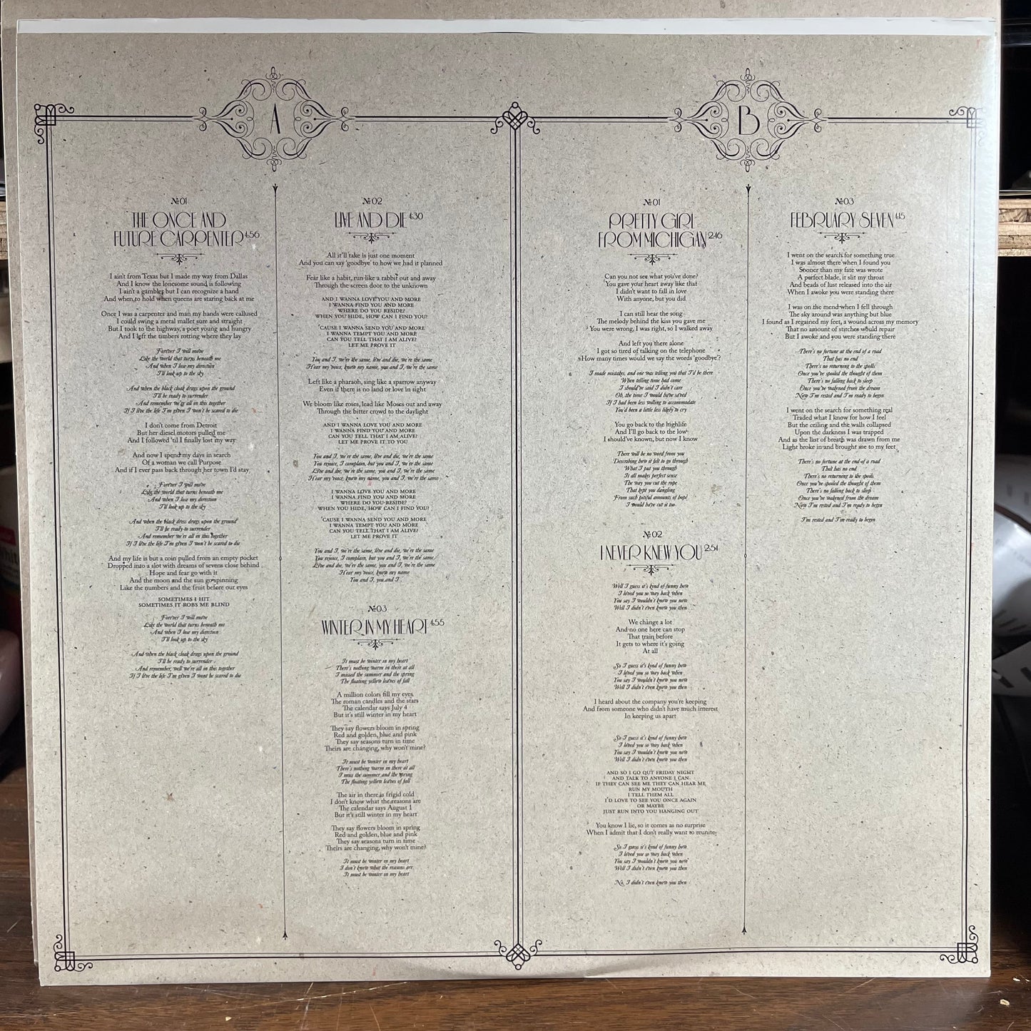 The Carpenter (2xVINYL) | Near Mint (NM) Near Mint (NM) Get Cheap Vinyl