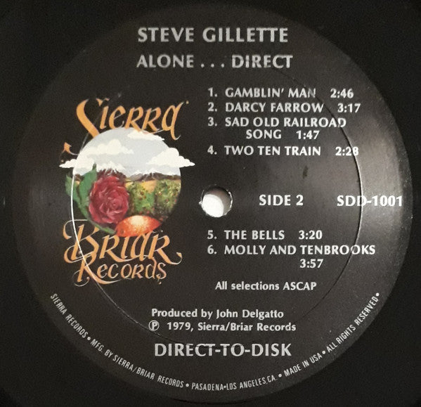 Alone... Direct *DIRECT-TO-DISK* | Near Mint (NM) Near Mint (NM) Get Cheap Vinyl