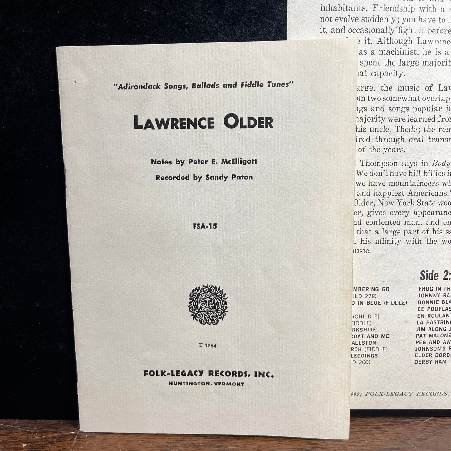Lawrence Older Of Middle Grove, New York (VINYL) | Near Mint (NM or M-) Near Mint- (NM-) Get Cheap Vinyl