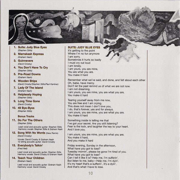 Crosby, Stills & Nash (CD) | Near Mint (NM) Near Mint (NM) Get Cheap Vinyl