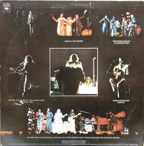 Paul Simon In Concert Live Rhymin' (VINYL) | Near Mint (NM) Near Mint (NM) Get Cheap Vinyl