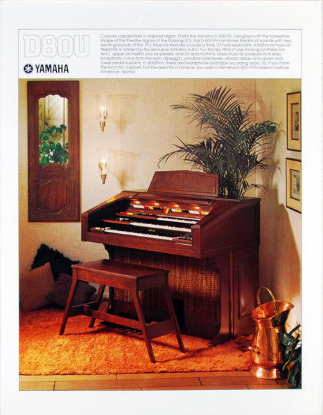 "One Man Opry" Bob Hacker Plays The Yamaha Electone D-80 (VINYL) | Near Mint (NM) Excellent (EX) Get Cheap Vinyl
