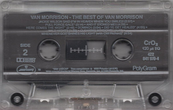 The Best Of Van Morrison *CASSETTE* | Near Mint (NM) Near Mint (NM) Get Cheap Vinyl