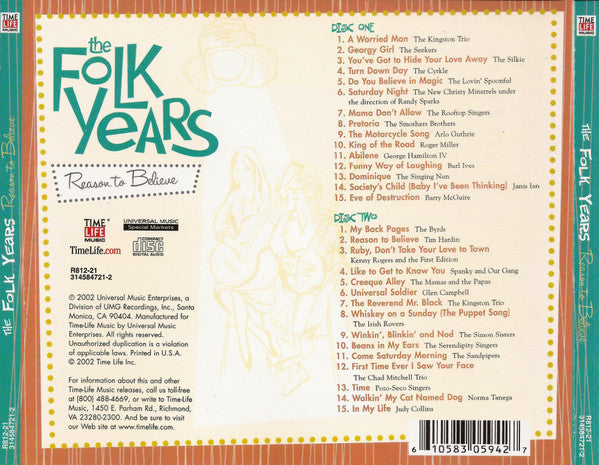 The Folk Years Reason To Believe | Near Mint (NM) Near Mint (NM) Get Cheap Vinyl
