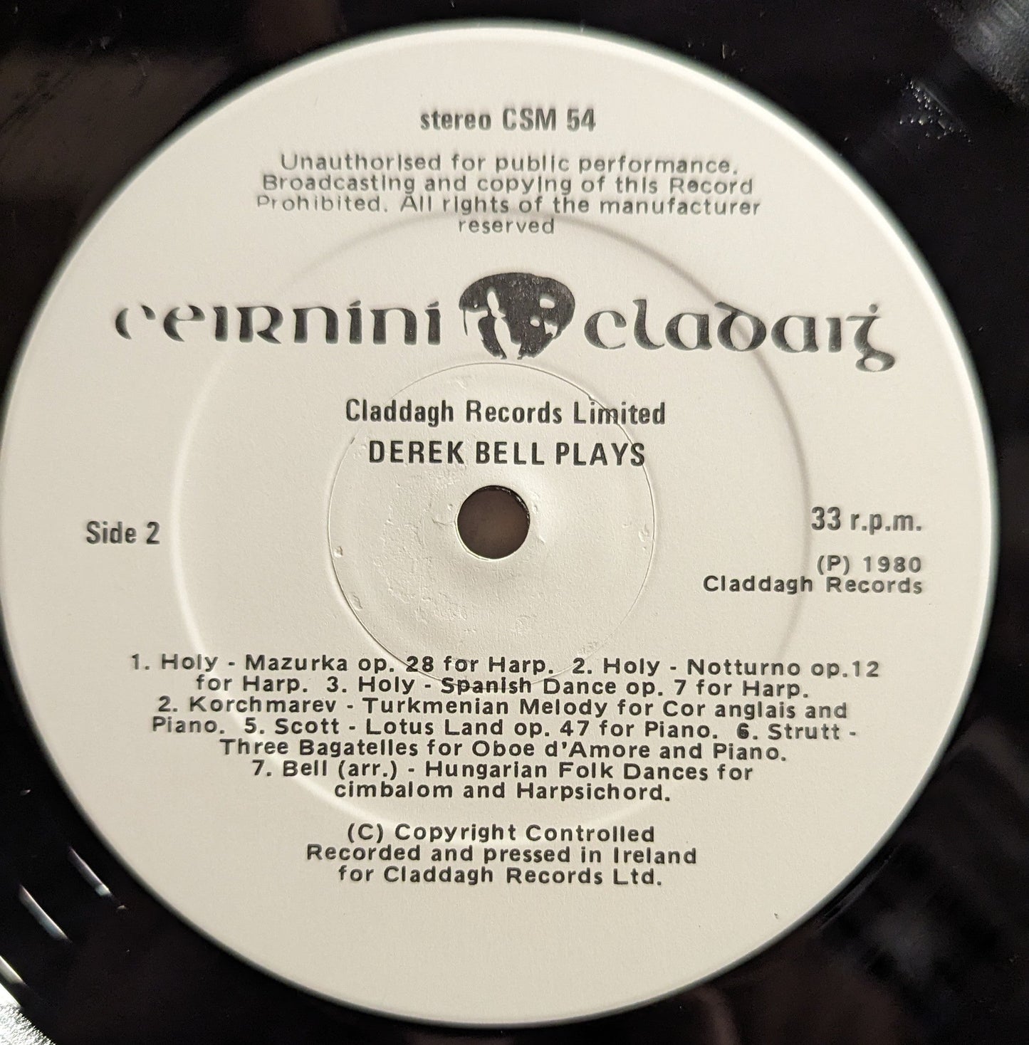 Derek Bell Plays With Himself | Near Mint (NM) Near Mint (NM) Get Cheap Vinyl