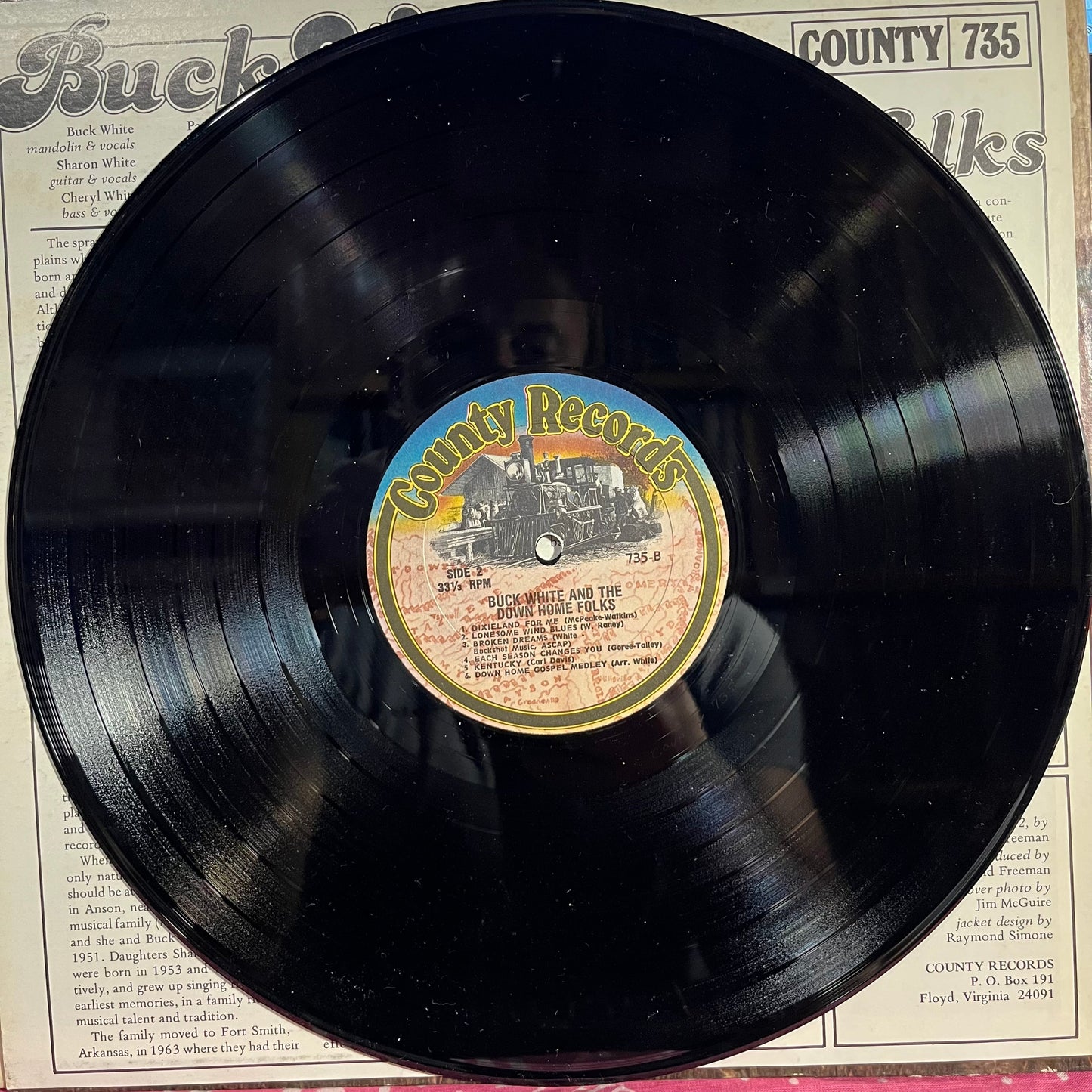 Buck White & The Down Home Folks | Near Mint (NM) Excellent (EX) Get Cheap Vinyl