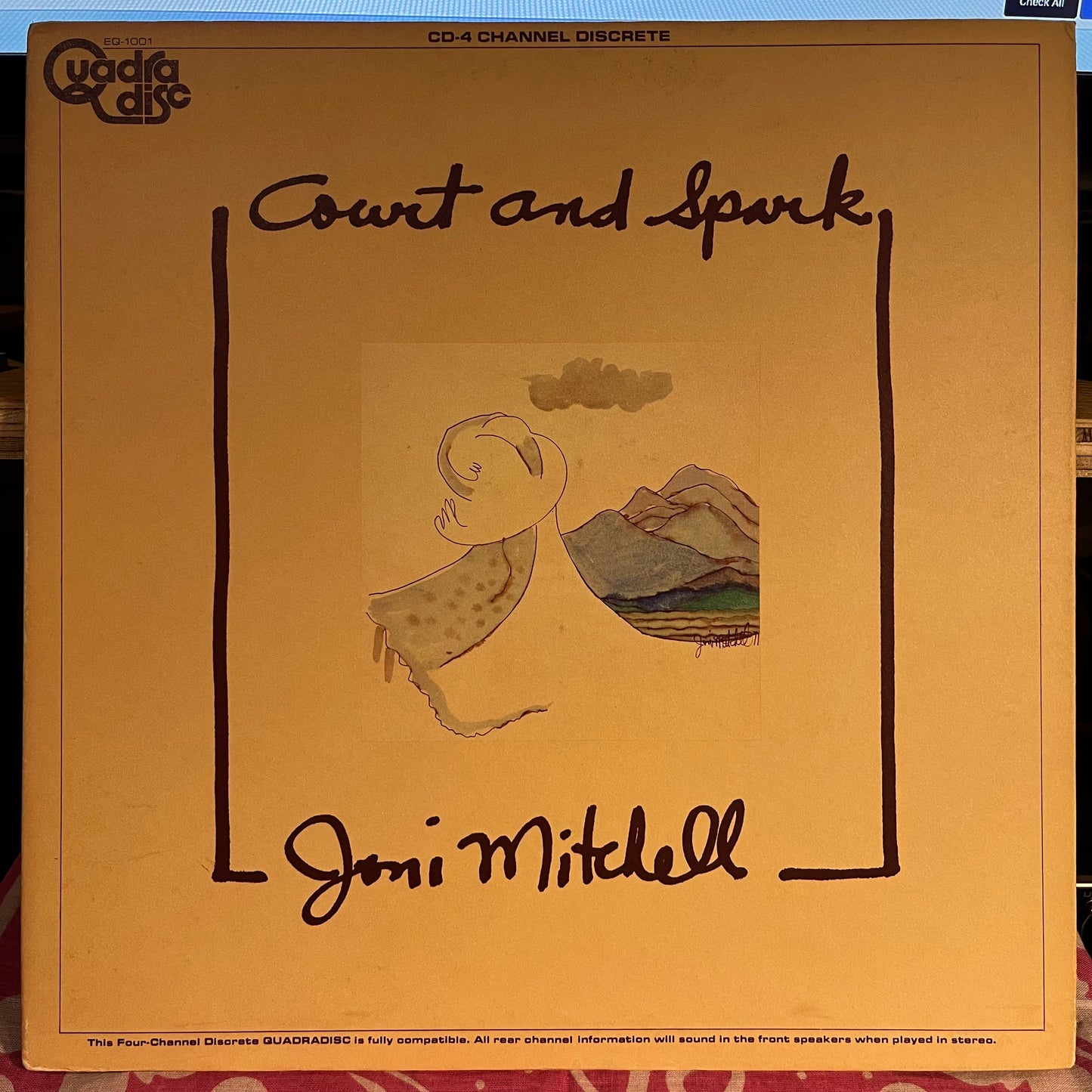 Court And Spark *QUADRAPHONIC* | Near Mint (NM) Excellent (EX) Get Cheap Vinyl