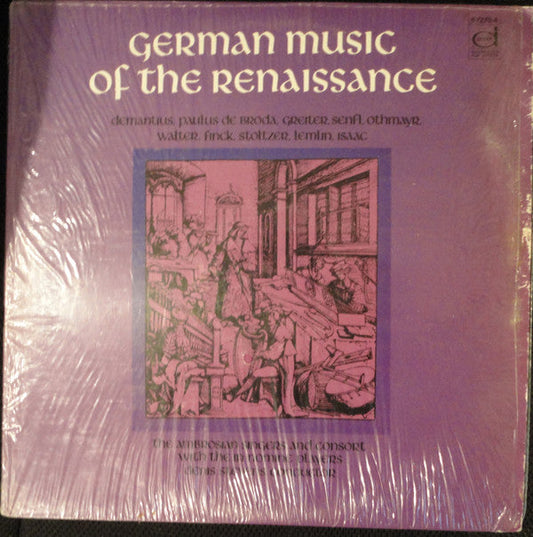 German Music of the Renaissance | Near Mint (NM) Excellent (EX) Get Cheap Vinyl
