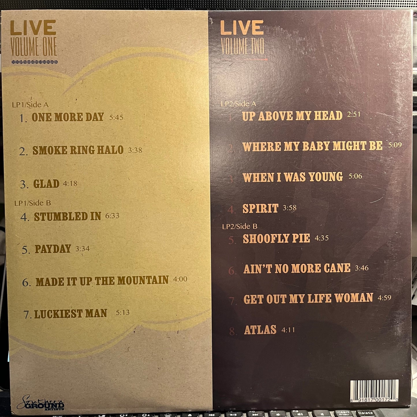 Live Volumes 1 And 2 (2xVINYL)*SIGNED* | Near Mint (NM) Near Mint (NM or M-) Get Cheap Vinyl