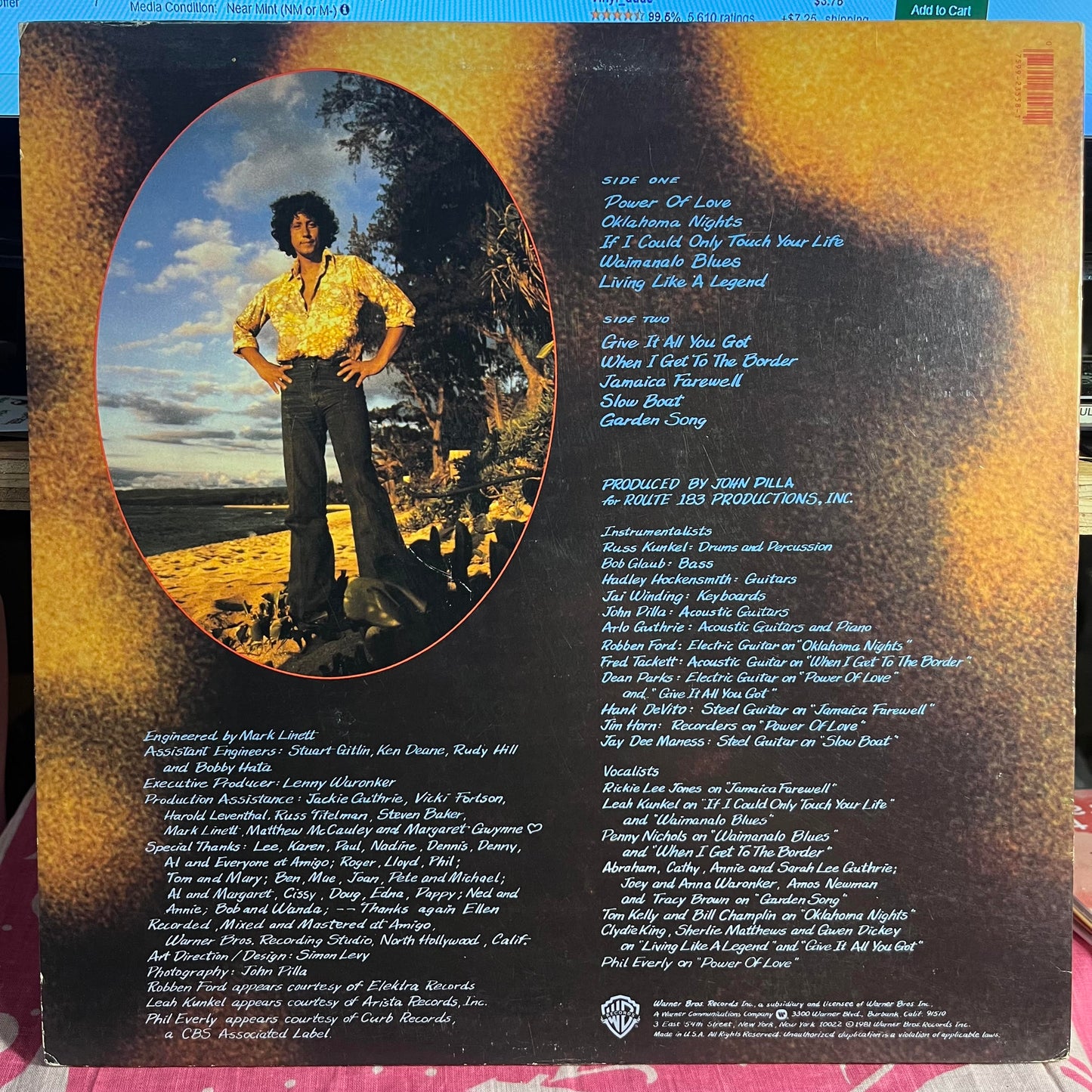 Power Of Love *PROMO/WINCHESTER* | Near Mint (NM) Excellent (EX) Get Cheap Vinyl