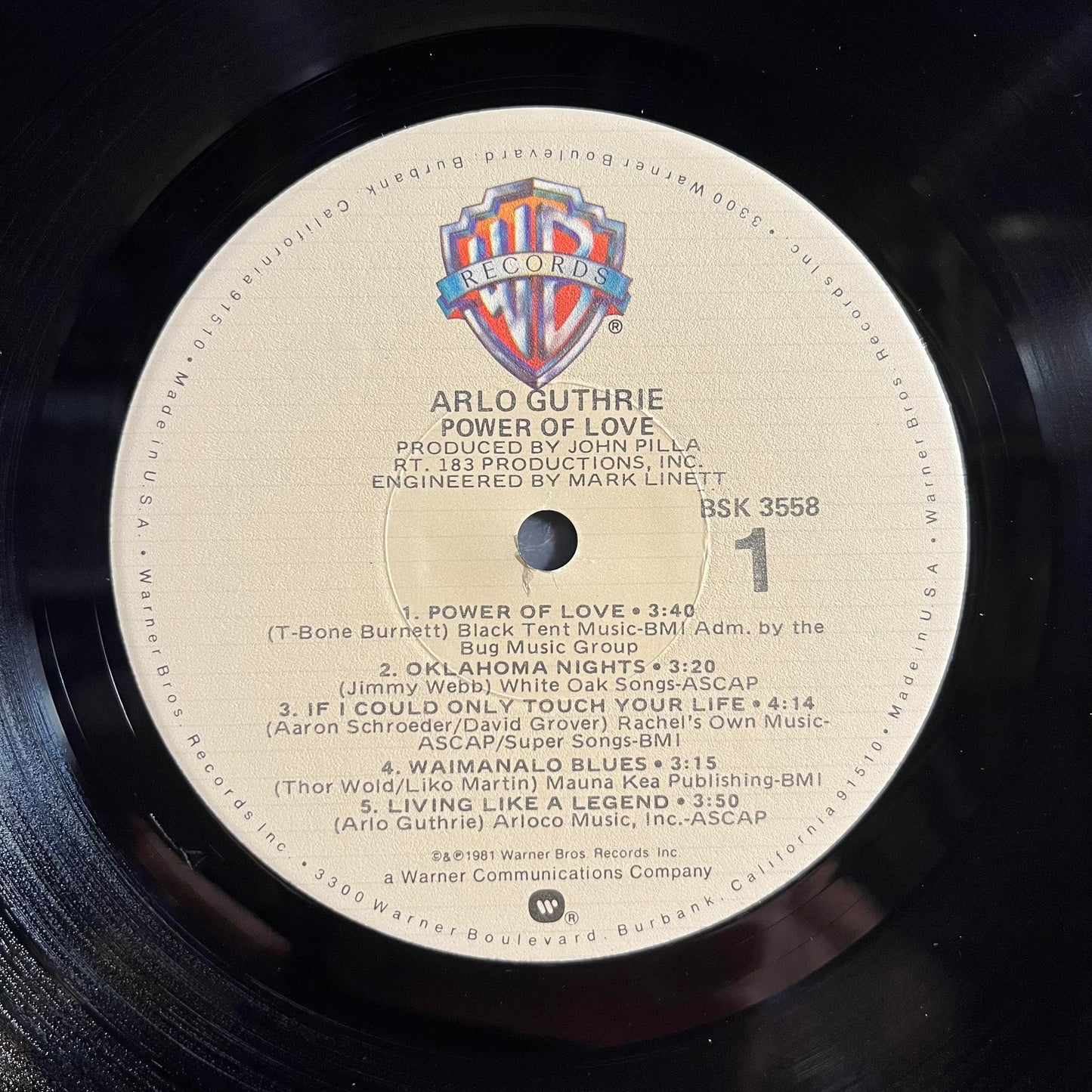 Power Of Love *PROMO/WINCHESTER* | Near Mint (NM) Excellent (EX) Get Cheap Vinyl