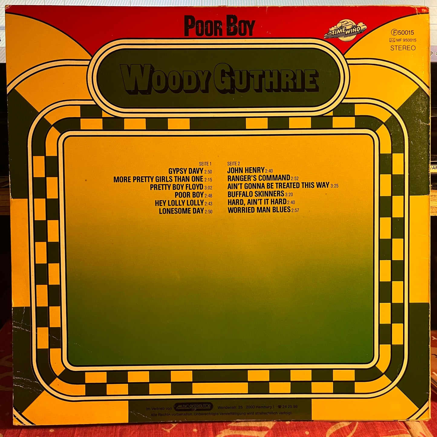Poor Boy *GERMANY* | Very Good Plus (VG+) Very Good Plus (VG+) Get Cheap Vinyl