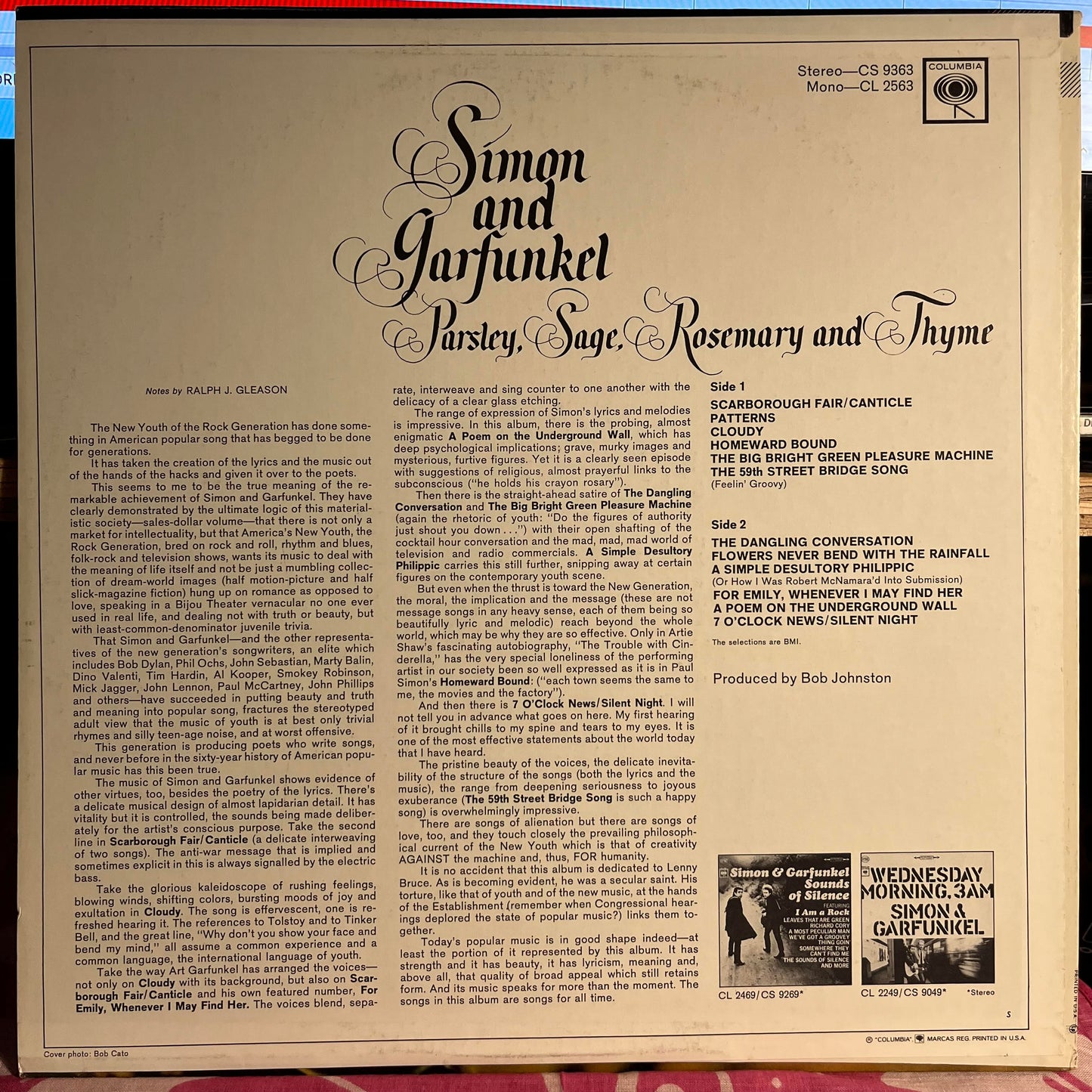 Parsley, Sage, Rosemary And Thyme *STEREO* | Very Good Plus (VG+) Near Mint (NM) Get Cheap Vinyl