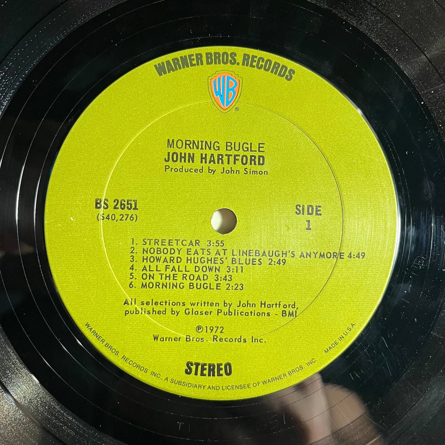 Morning Bugle *TERRE HAUTE* | Very Good (VG) Very Good Plus (VG+) Get Cheap Vinyl