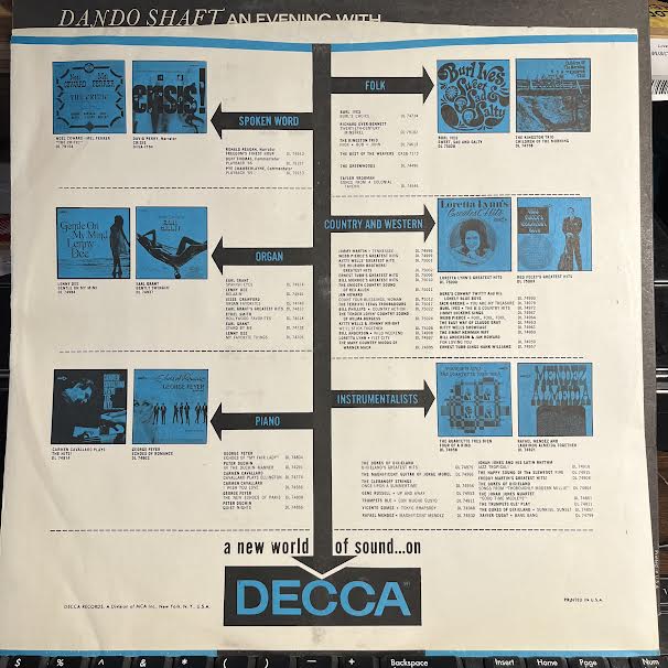 ... An Evening With ... (VINYL) | Very Good (VG) Excellent (EX) Get Cheap Vinyl