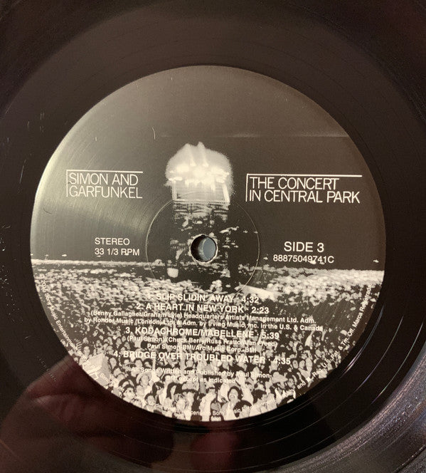 Simon & Garfunkel The Concert In Central Park 2xLP Mint (M) Mint (M) Get Cheap Vinyl