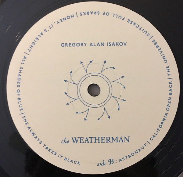 Gregory Alan Isakov The Weatherman LP Mint (M) Mint (M) Get Cheap Vinyl