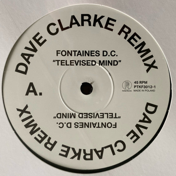 Televised Mind (Dave Clarke Remix) | Mint (M) Mint (M) Get Cheap Vinyl
