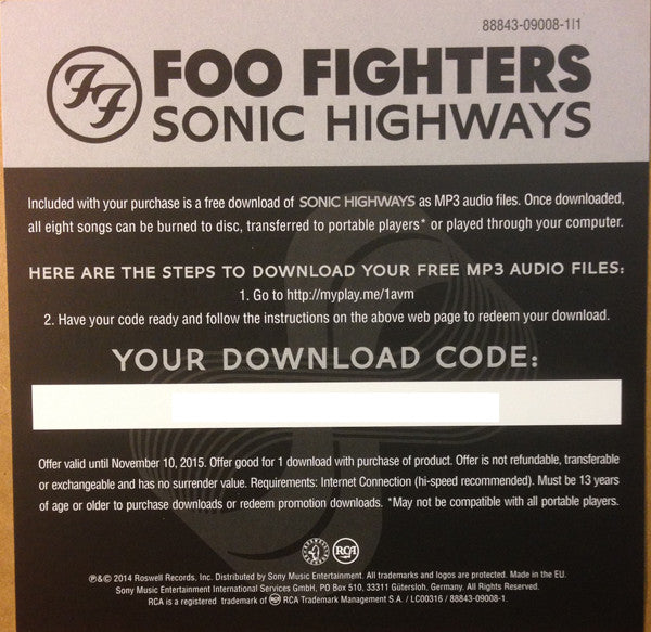 Sonic Highways | Mint (M) Mint (M) Get Cheap Vinyl