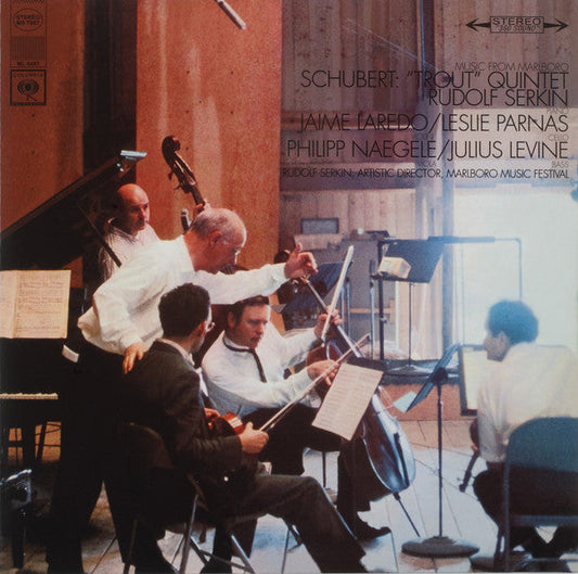 Music From Marlboro Schubert: "Trout" Quintet | Get Cheap Vinyl